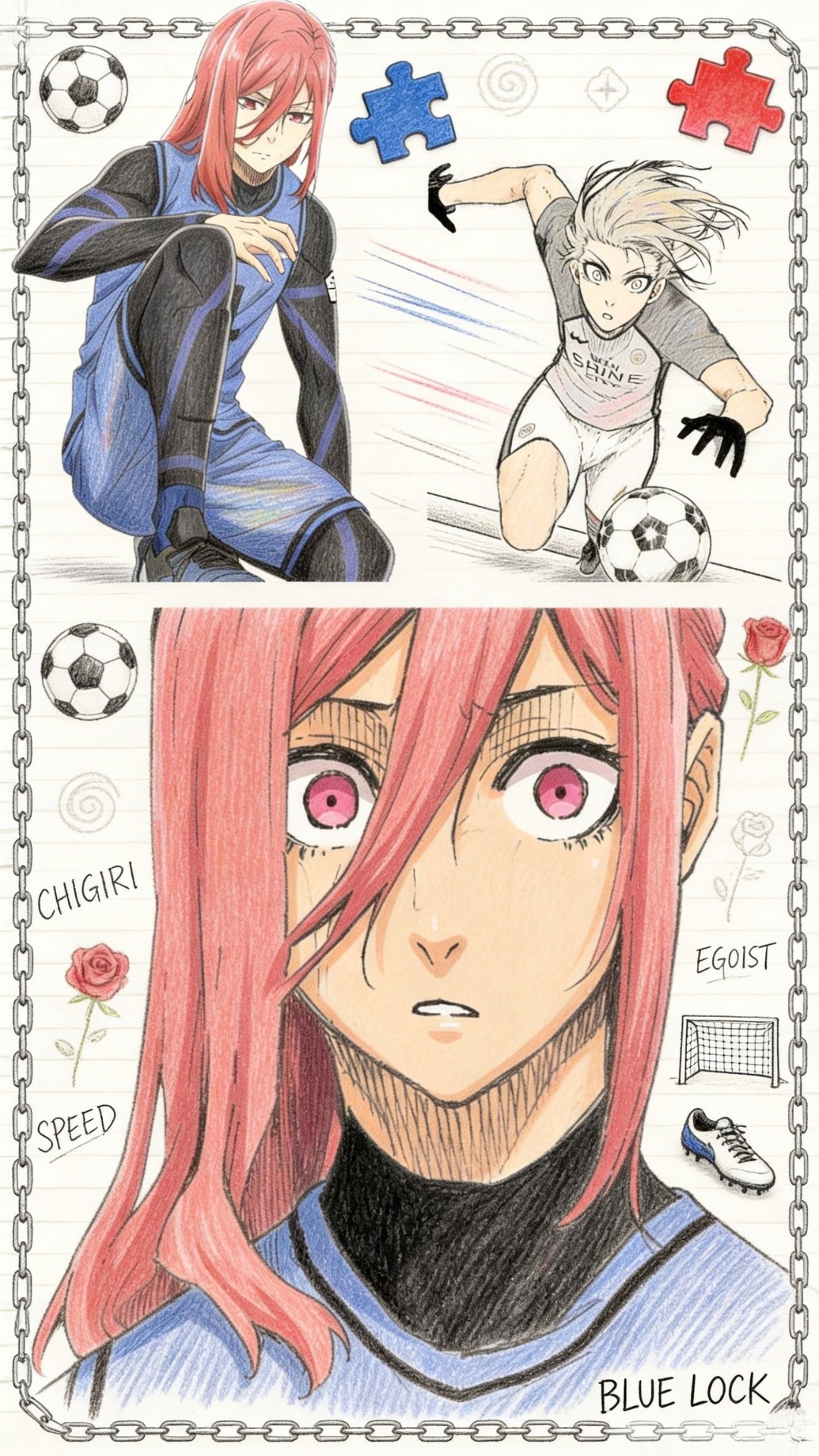 Chigiri Hyoma 4K Wallpaper - 8 | Only_dias Ocean