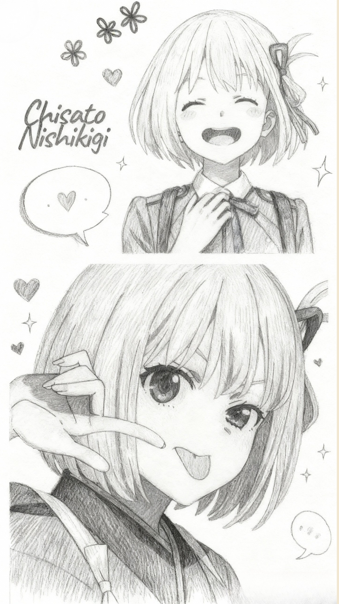 Chisato Nishikigi 4K Wallpaper - 2 | Only_dias Ocean