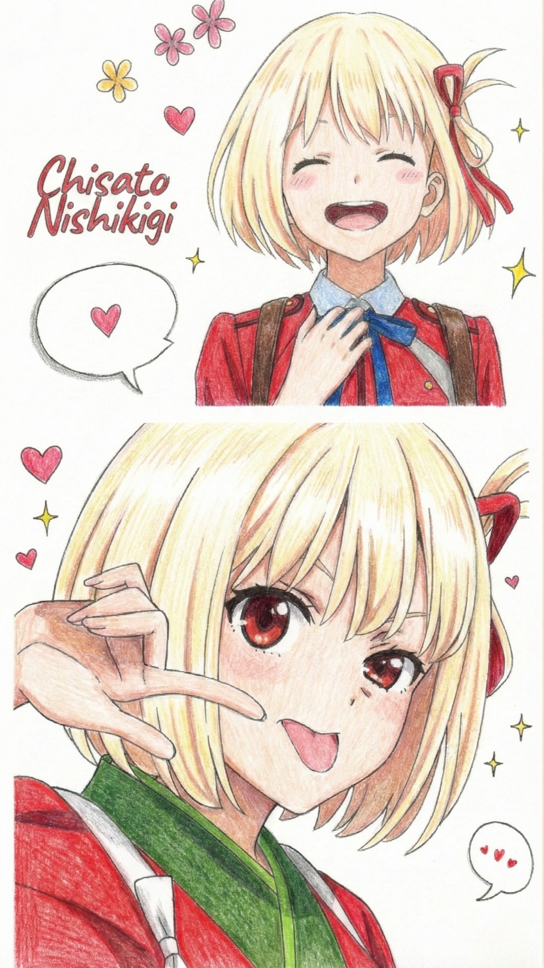 Chisato Nishikigi 4K Wallpaper - 7 | Only_dias Ocean