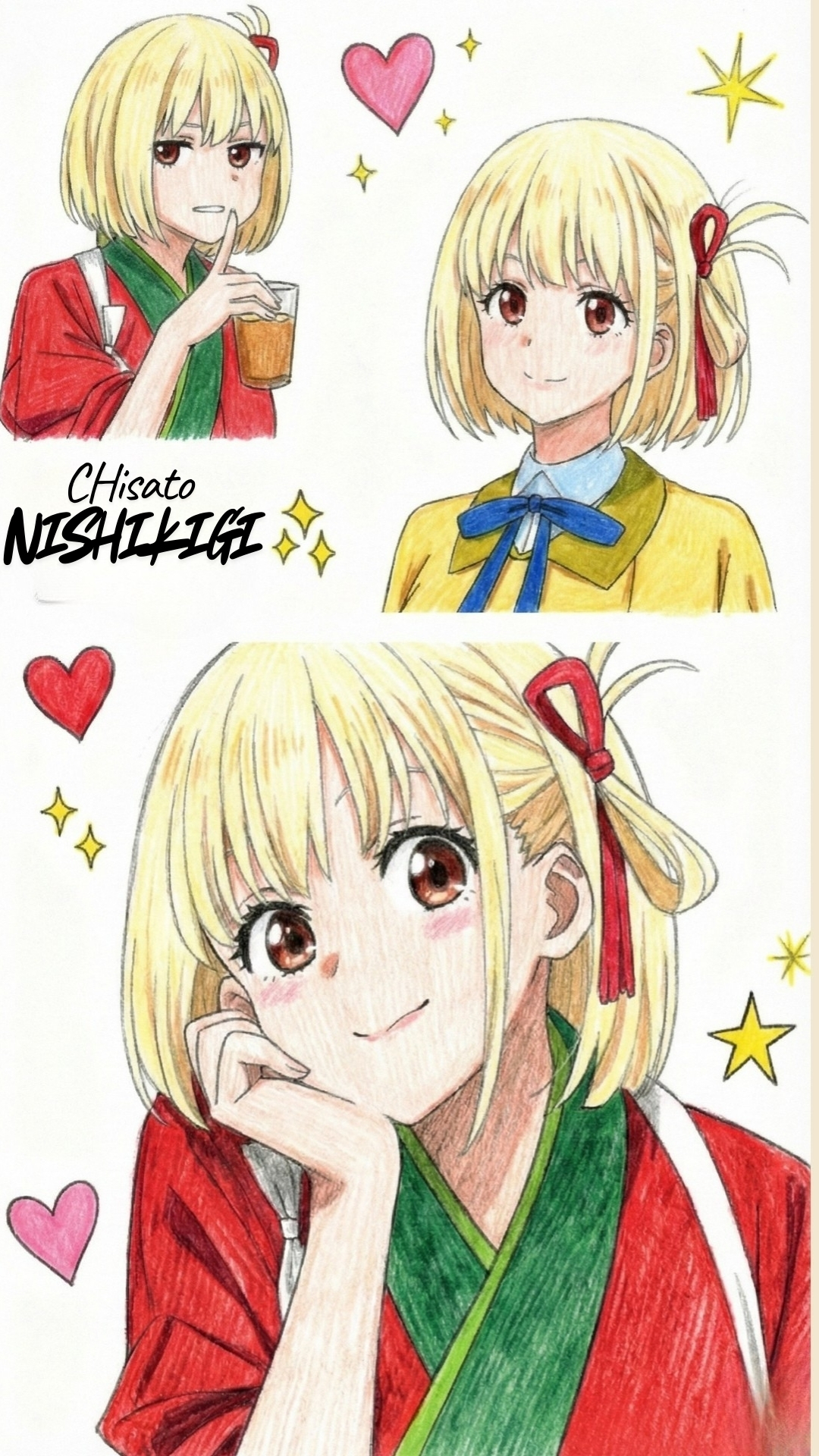 Chisato Nishikigi 4K Wallpaper - 9 | Only_dias Ocean