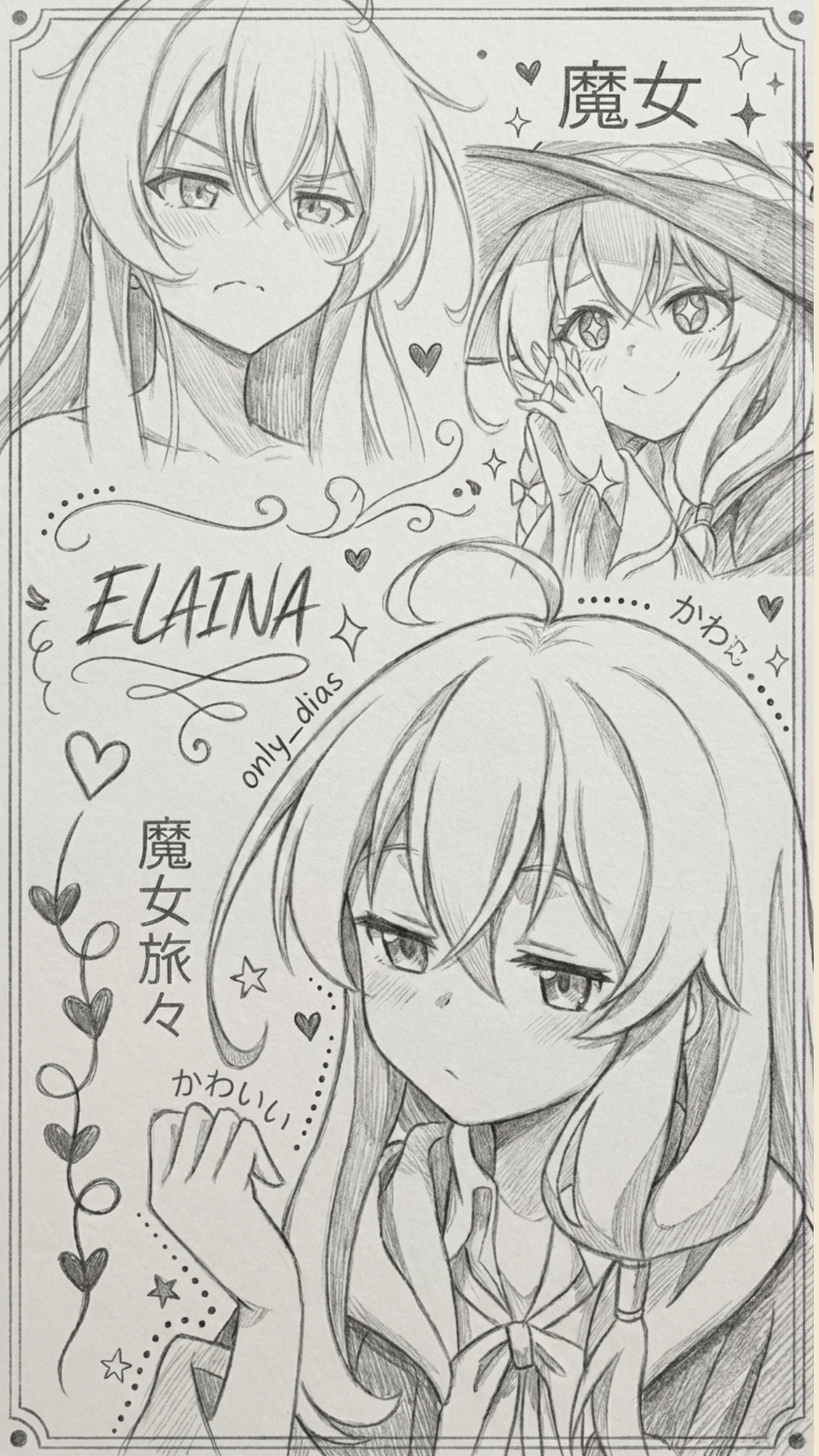 Elaina 4K Wallpaper - 7 | Only_dias Ocean