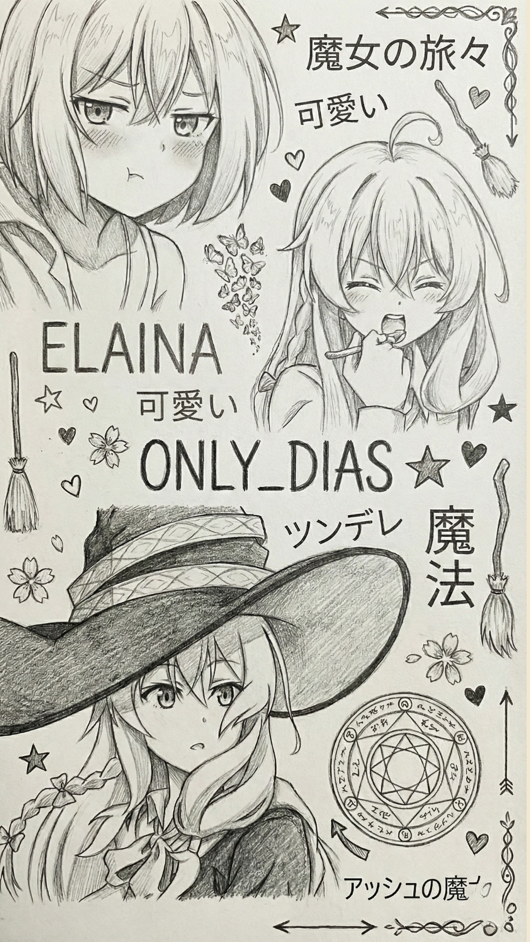 Elaina 4K Wallpaper - 8 | Only_dias Ocean