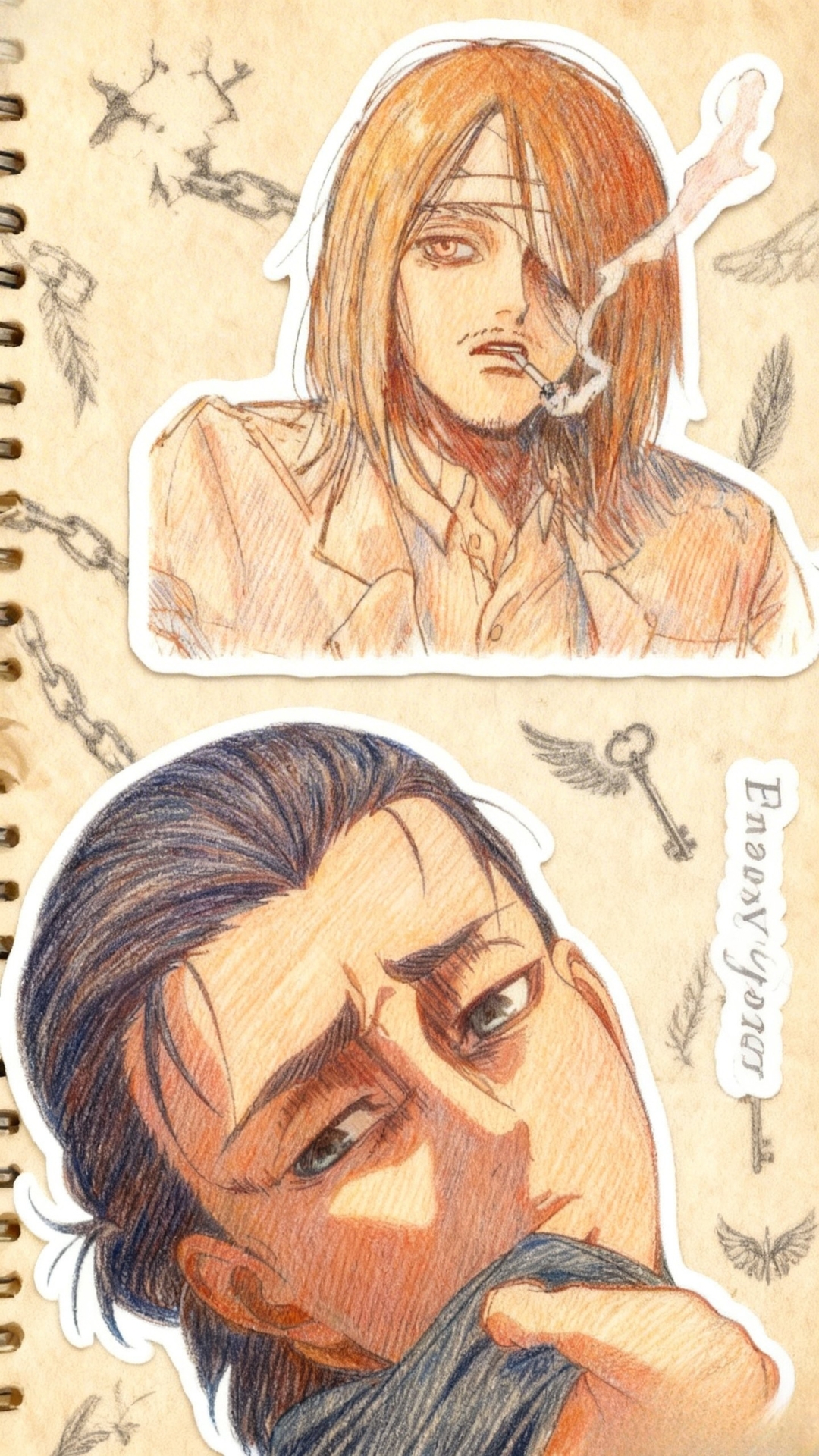 Eren Jaeger 4K Wallpaper - 2 | Only_dias Ocean