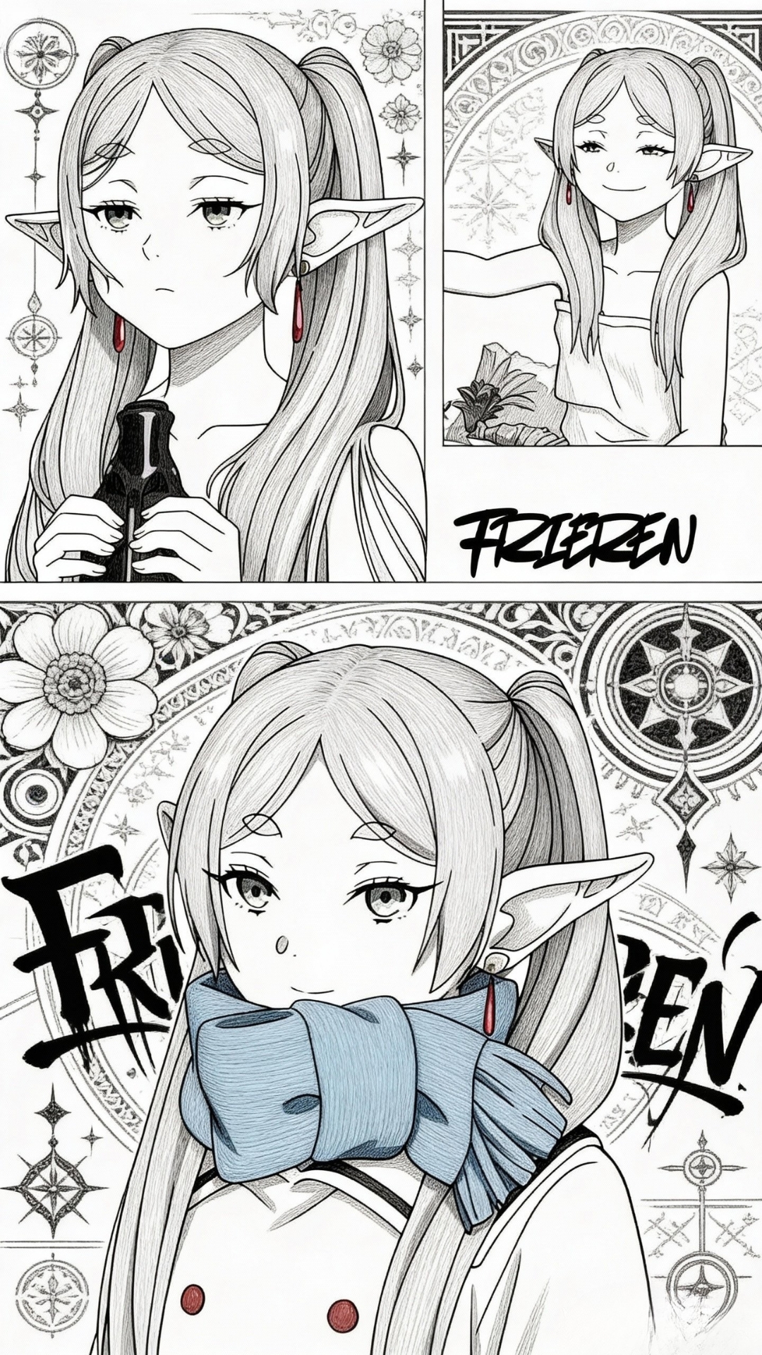 Frieren 4K Wallpaper - 4 | Only_dias Ocean