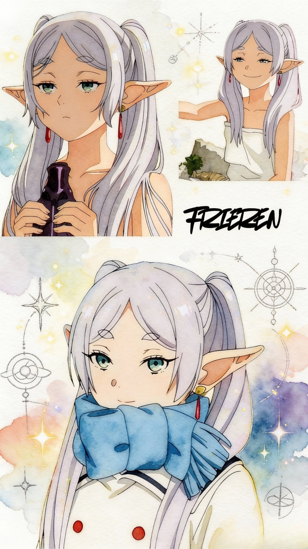 Frieren 4K Wallpaper - 9 | Only_dias Ocean