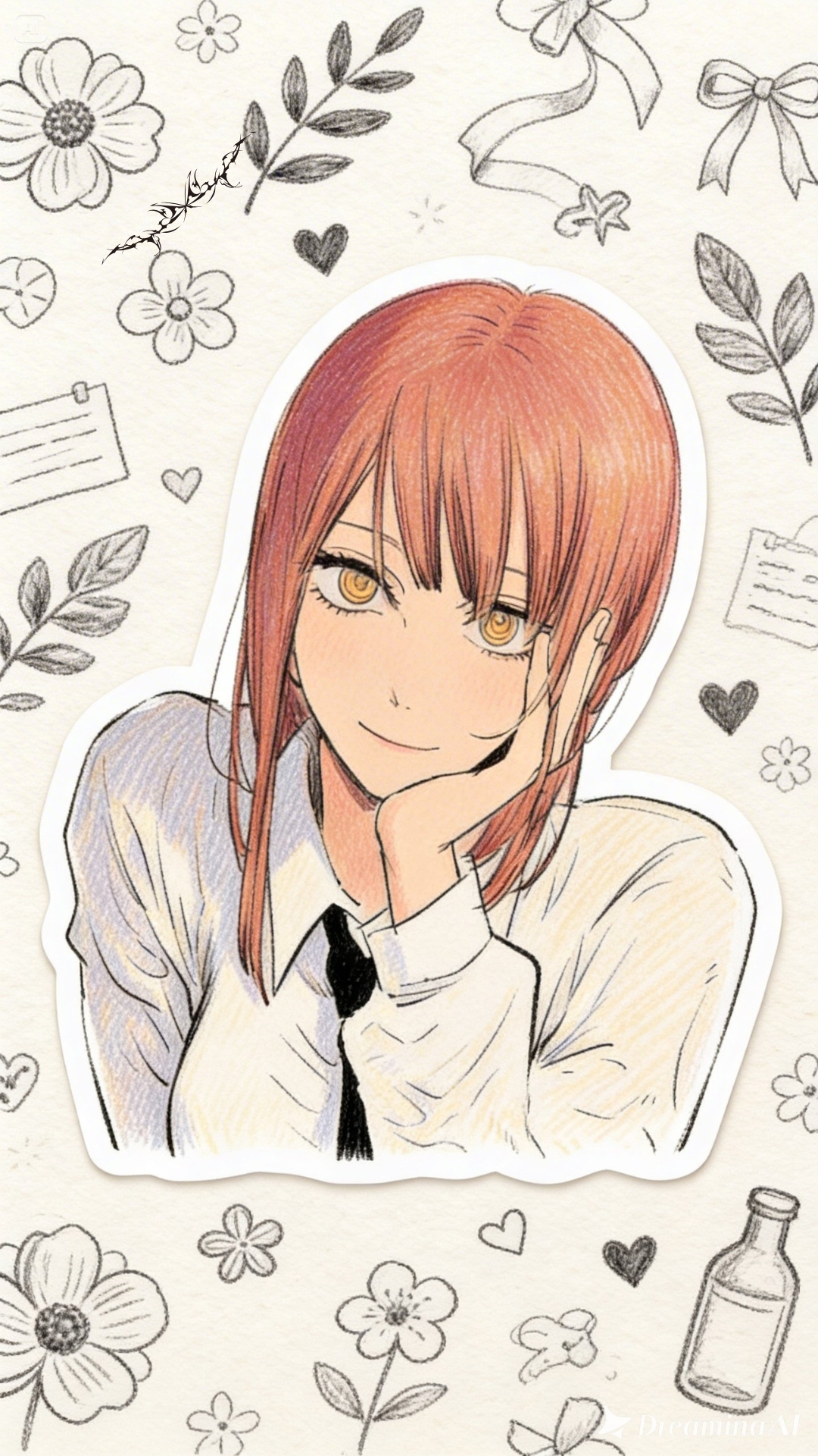 Makima 4K Wallpaper - 8 | Only_dias Ocean