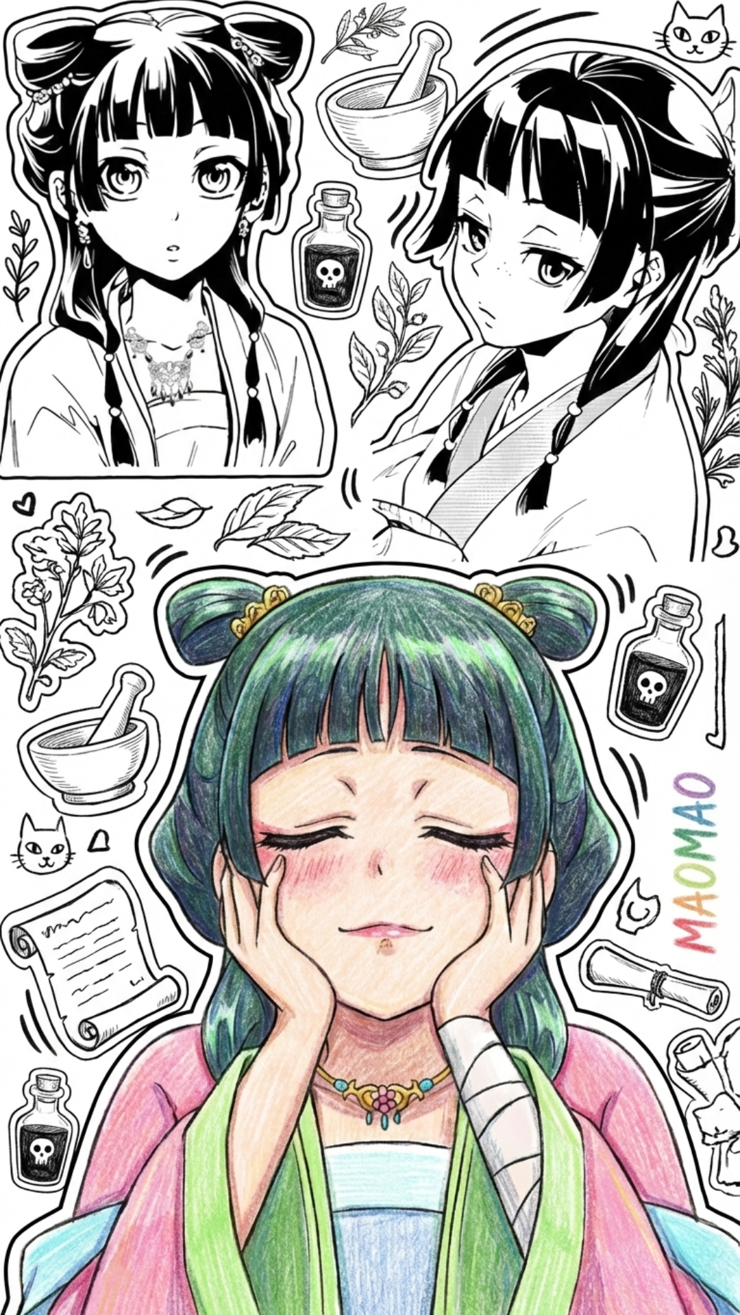 Maomao 4K Wallpaper - 1 | Only_dias Ocean