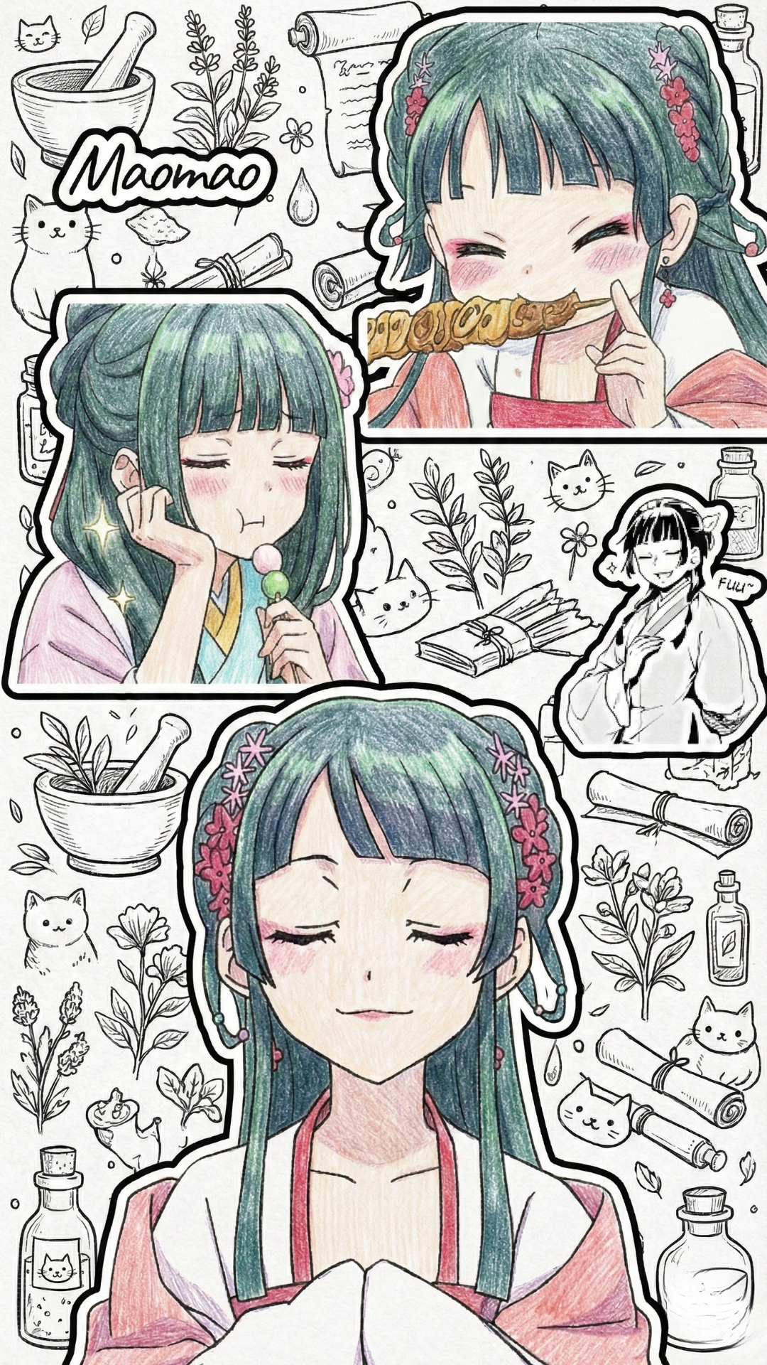 Maomao 4K Wallpaper - 4 | Only_dias Ocean