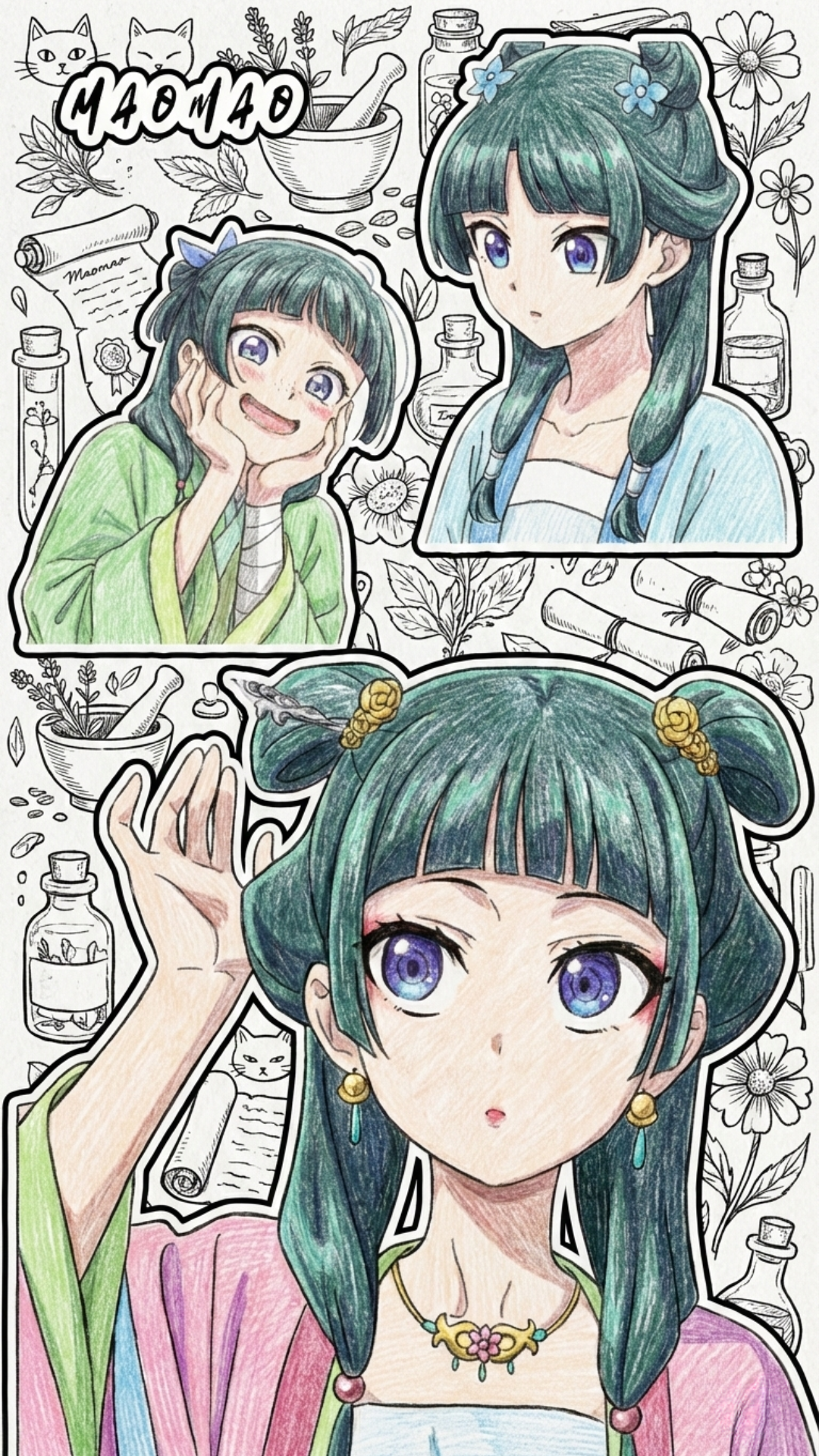 Maomao 4K Wallpaper - 5 | Only_dias Ocean