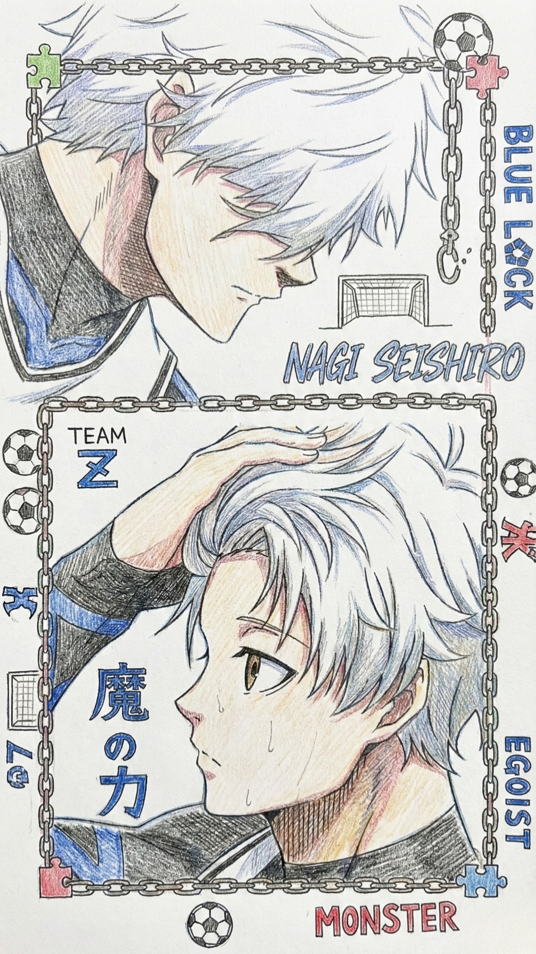 Nagi seishiro 4K Wallpaper - 5 | Only_dias Ocean