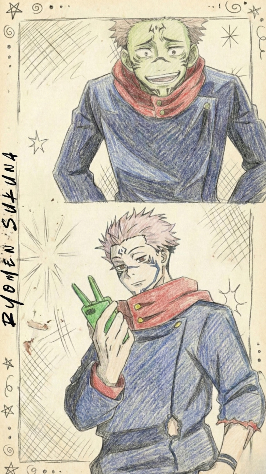 Ryomen Sukuna 4K Wallpaper - 2 | Only_dias Ocean