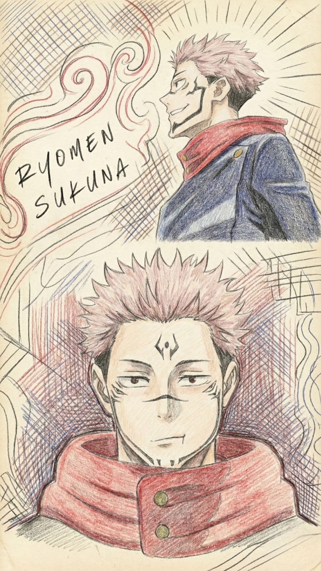 Ryomen Sukuna 4K Wallpaper - 3 | Only_dias Ocean