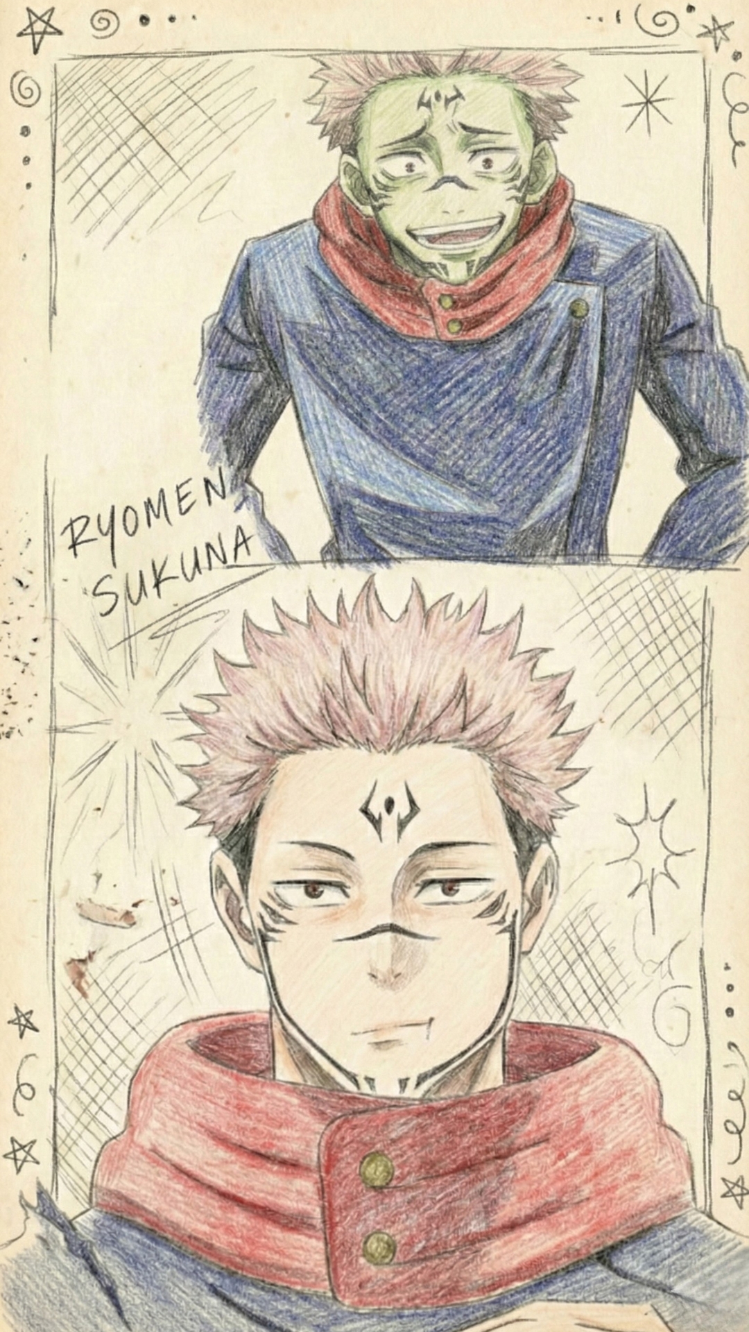 Ryomen Sukuna 4K Wallpaper - 6 | Only_dias Ocean