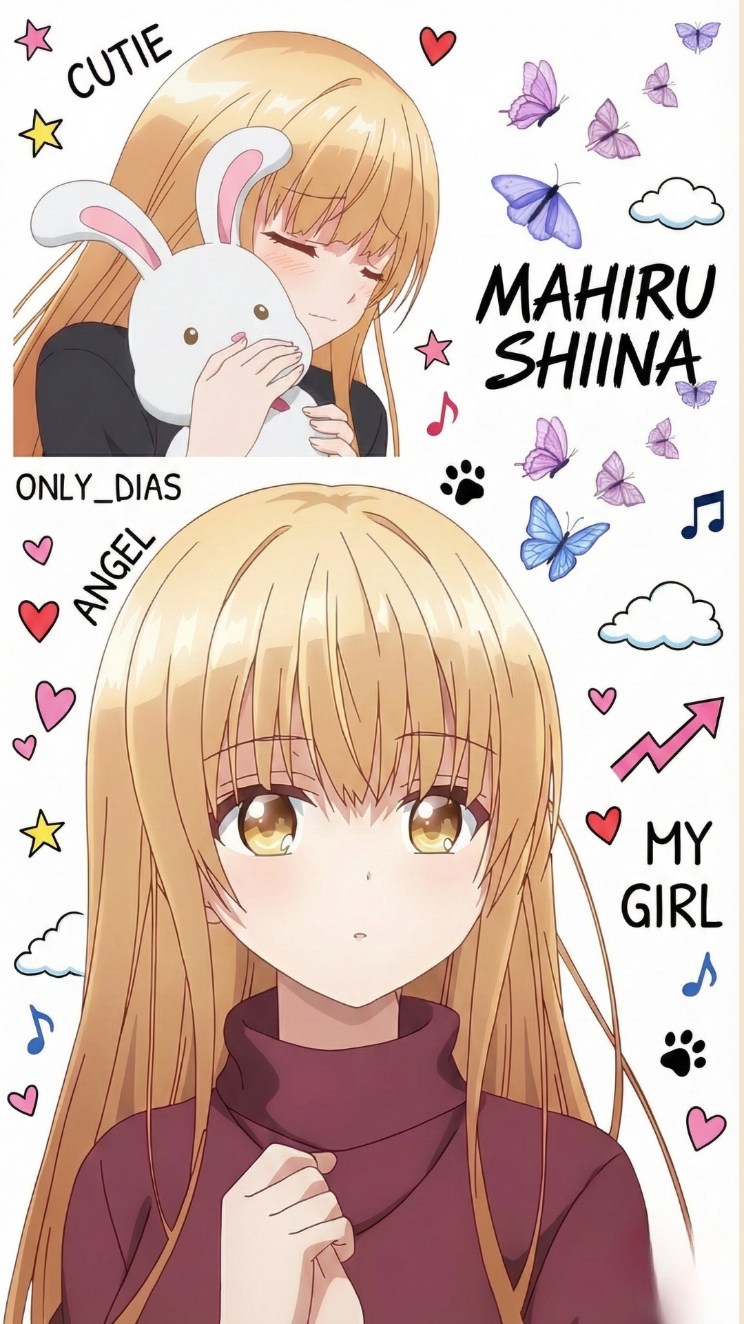 Shiina Mahiru Angel 4K