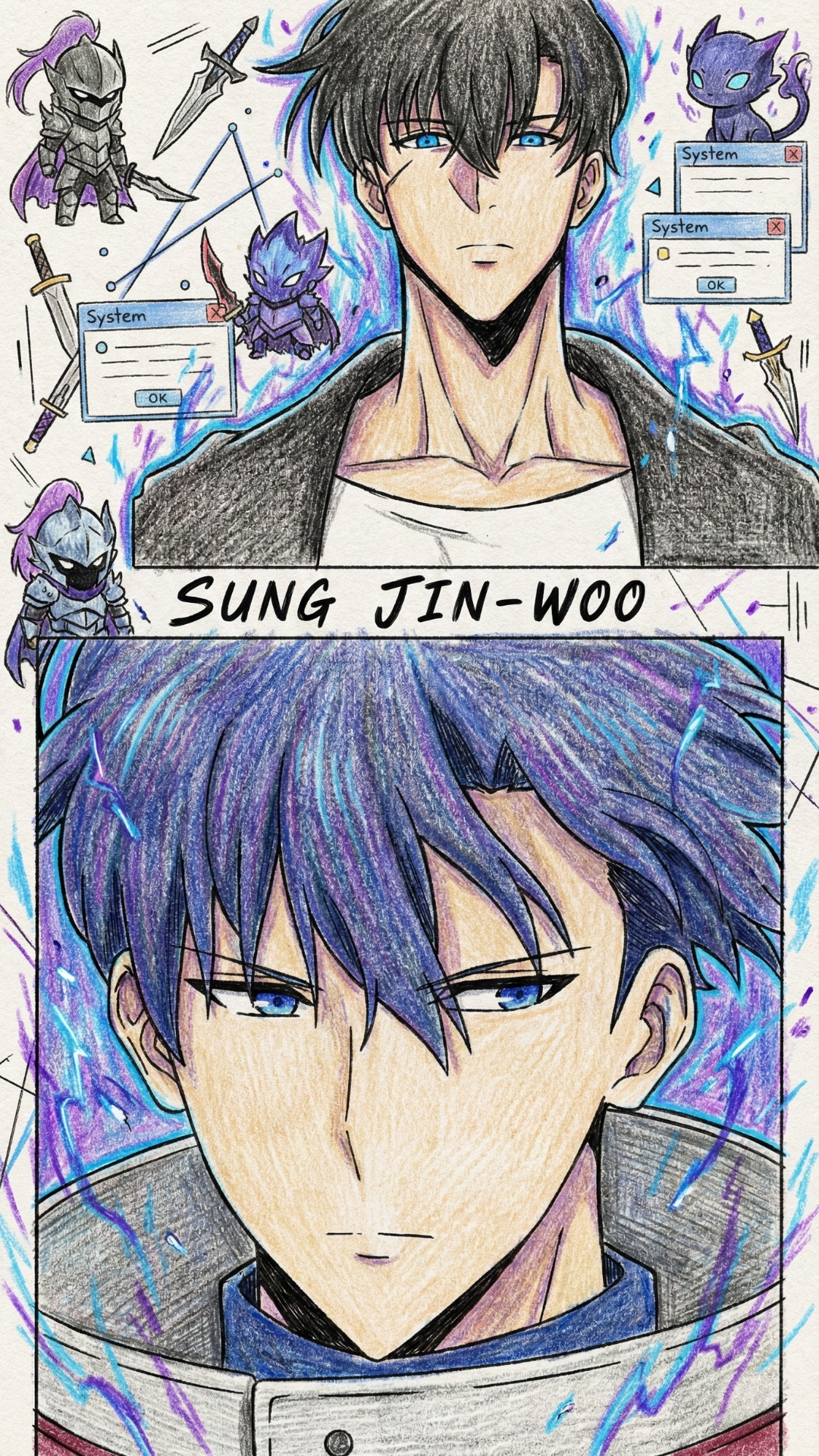 Sung Jin-Woo 4K Wallpaper - 4 | Only_dias Ocean