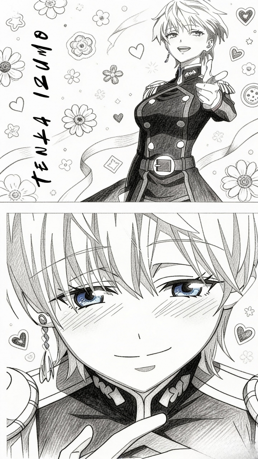 Tenka Wink Monochrome