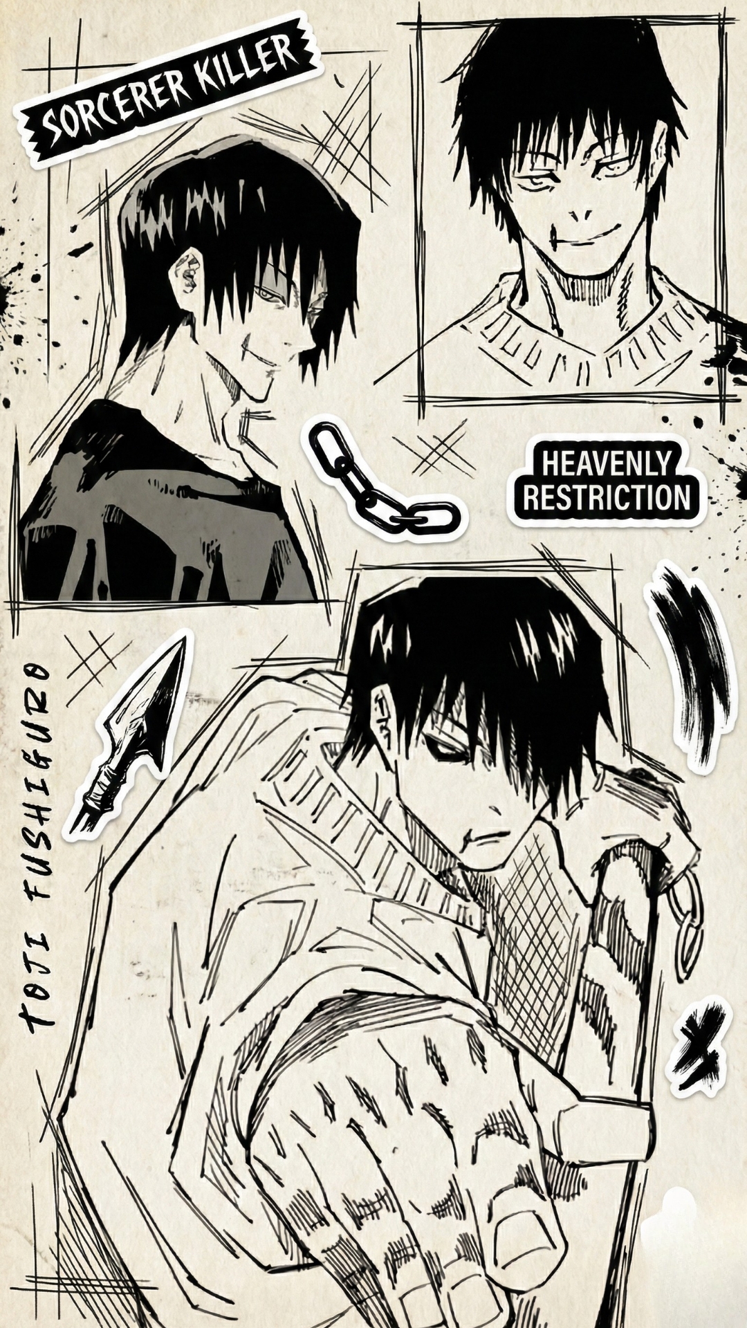 Toji fushiguro 4K Wallpaper - 6 | Only_dias Ocean