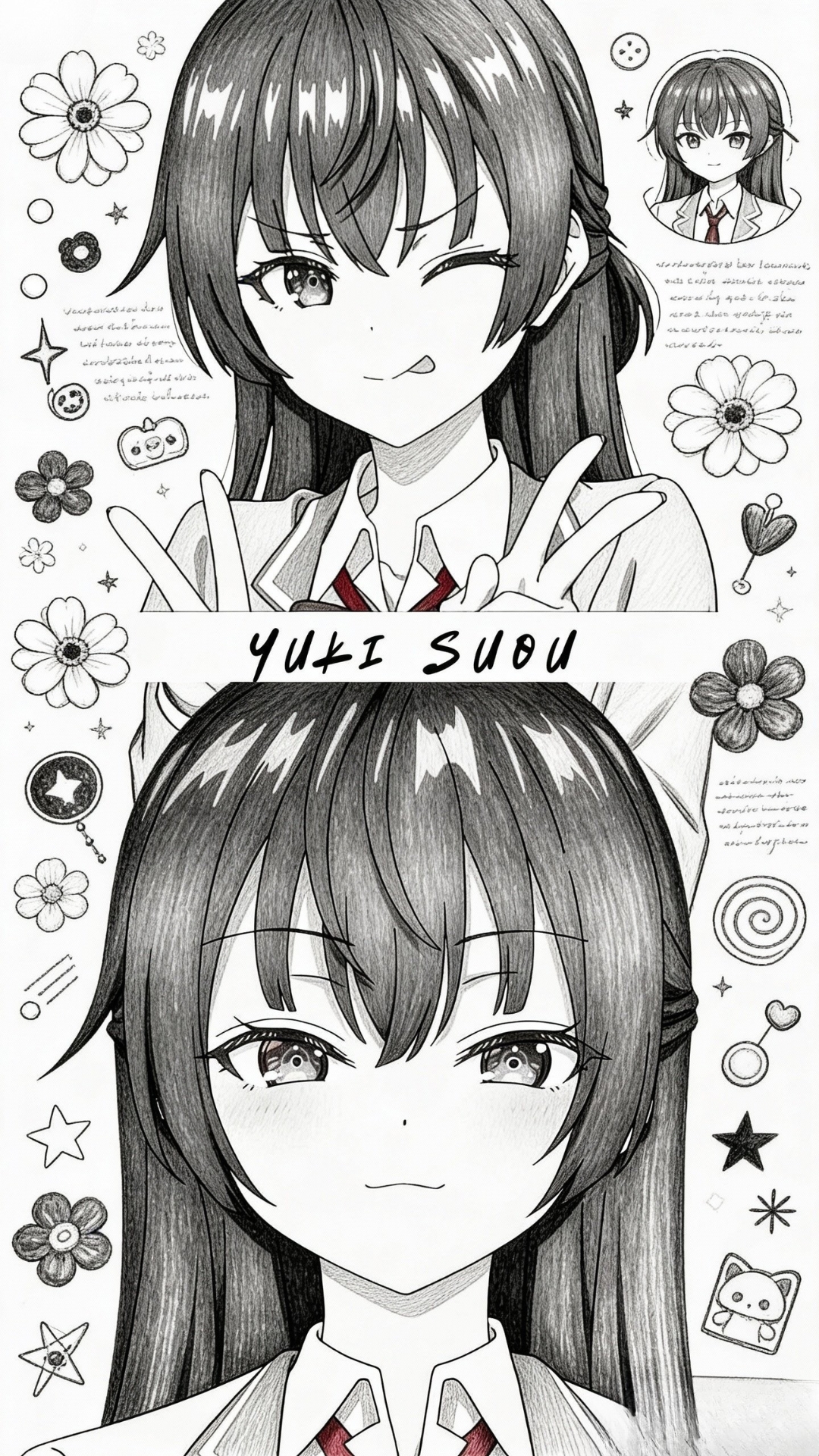 Yuki Suou Kawaii Wallpaper