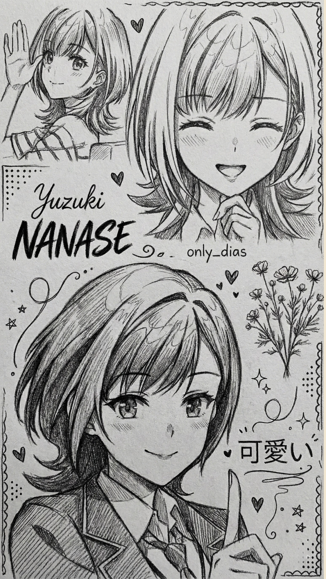 Yuzuki Nanase 4K Wallpaper - 3 | Only_dias Ocean