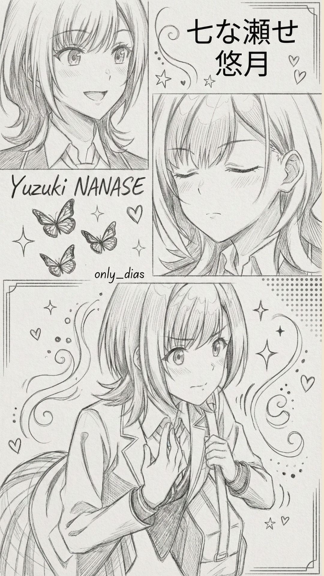 Yuzuki Nanase 4K Wallpaper - 7 | Only_dias Ocean