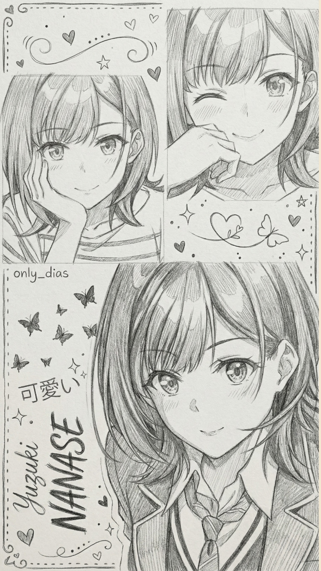 Yuzuki Nanase 4K Wallpaper - 10 | Only_dias Ocean