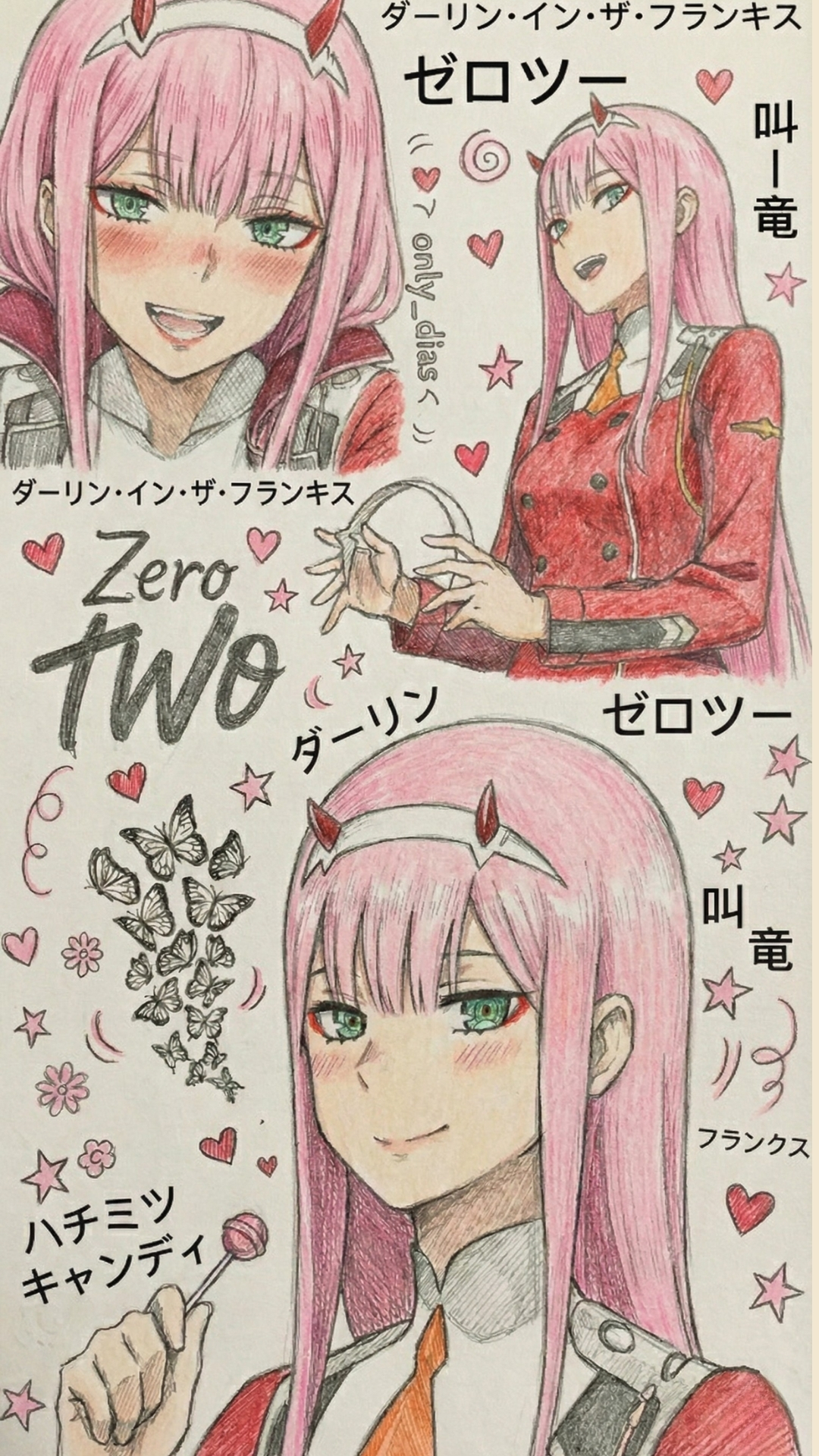 Zero Two 4K Wallpaper - 9 | Only_dias Ocean