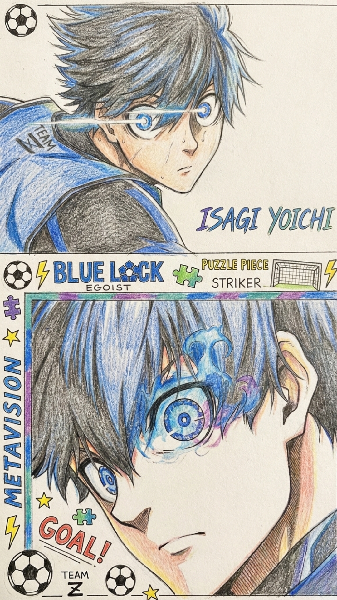 ISAGI YOICHI 4K Wallpaper - 4 | Only_dias Ocean