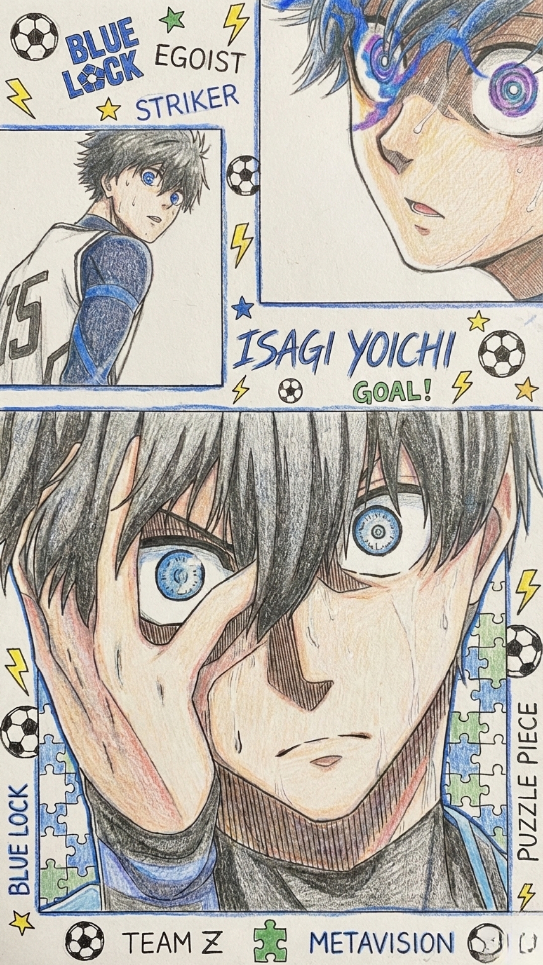 ISAGI YOICHI 4K Wallpaper - 5 | Only_dias Ocean