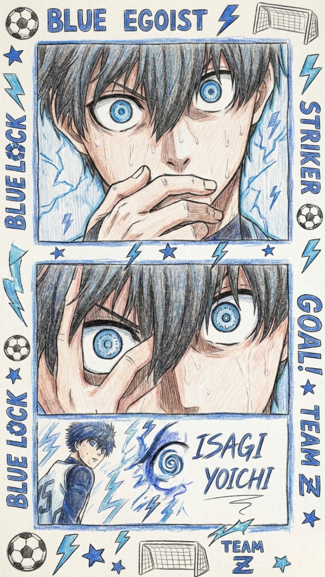 ISAGI YOICHI 4K Wallpaper - 6 | Only_dias Ocean