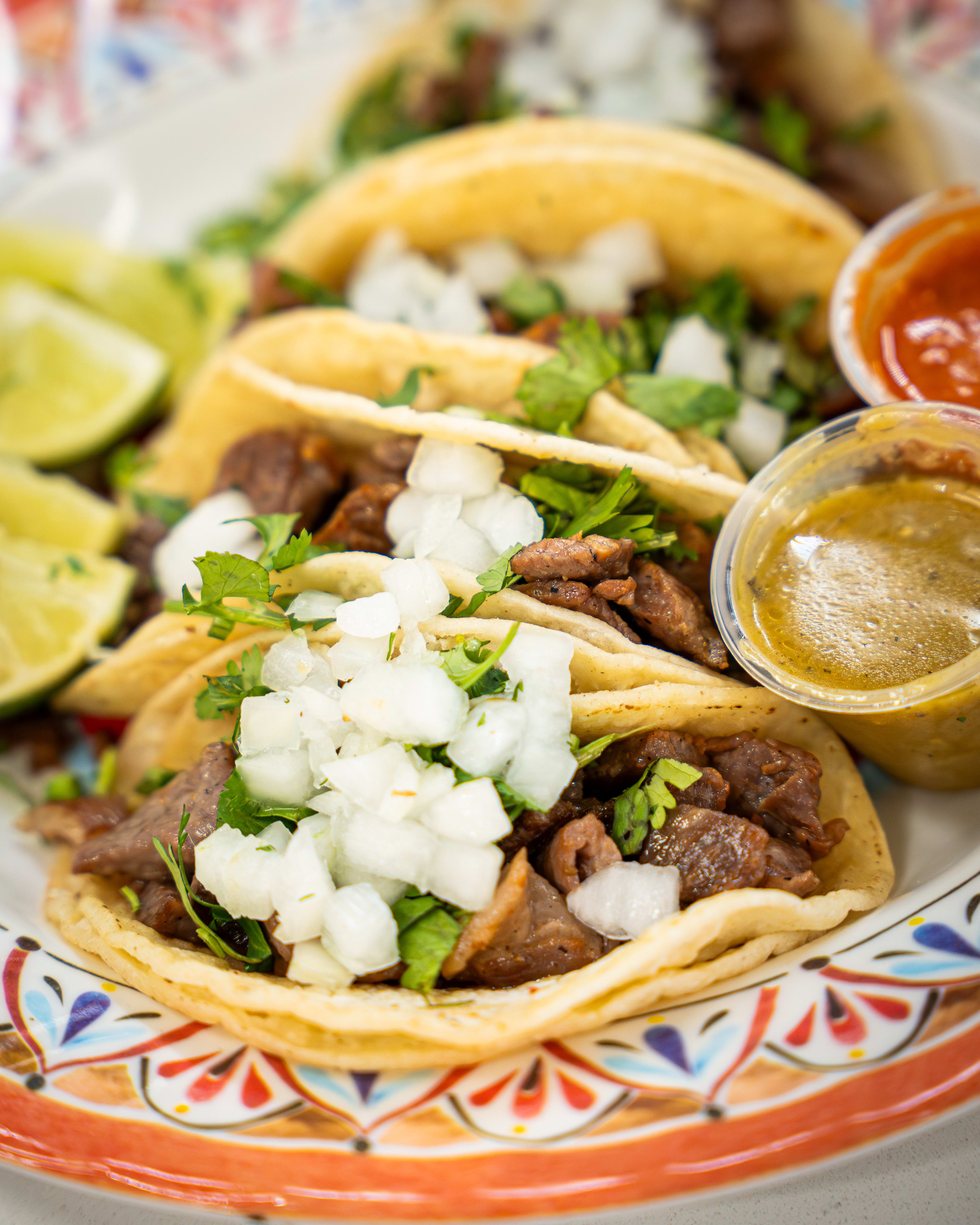 Authentic tacos from the Woodbine Deli