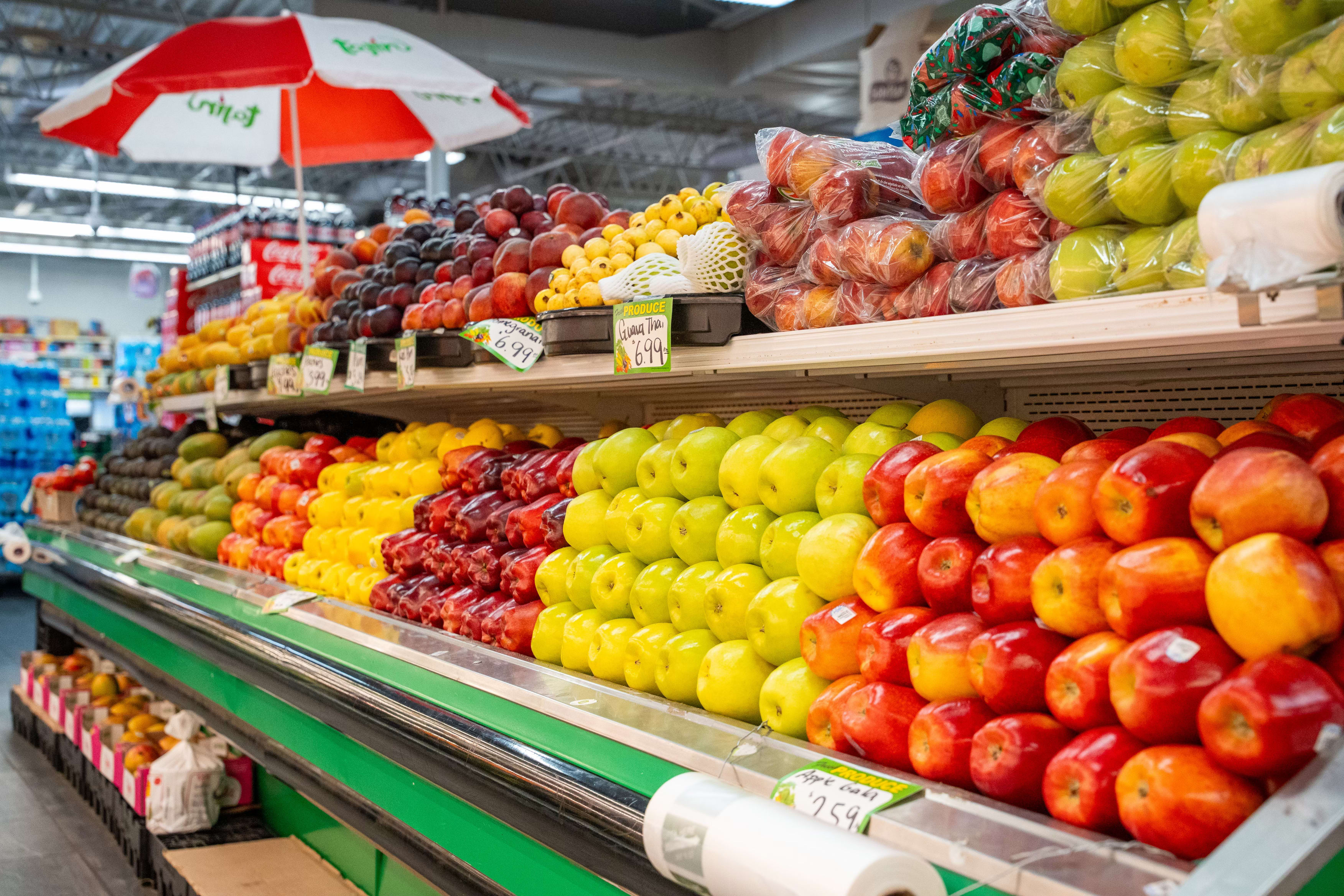 Wide selection of products