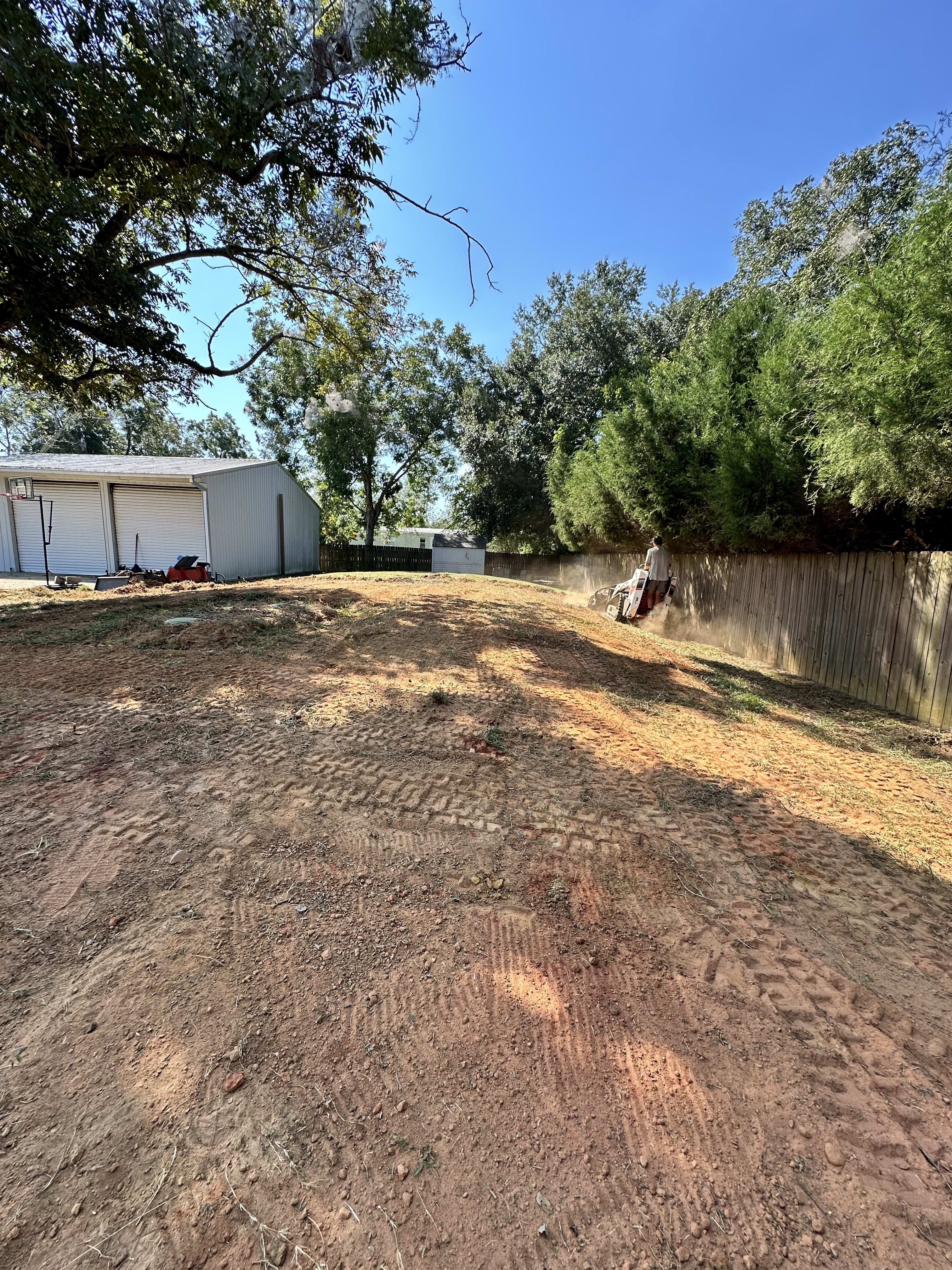Before - Full Yard Refresh Gulf Shores