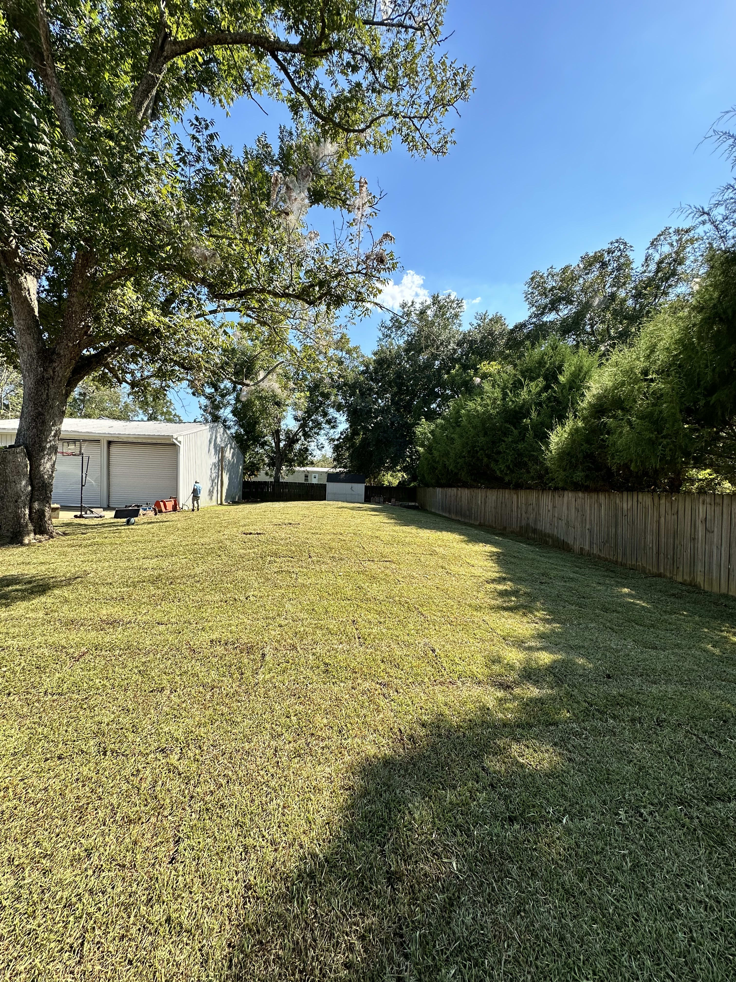 After - Full Yard Refresh Gulf Shores
