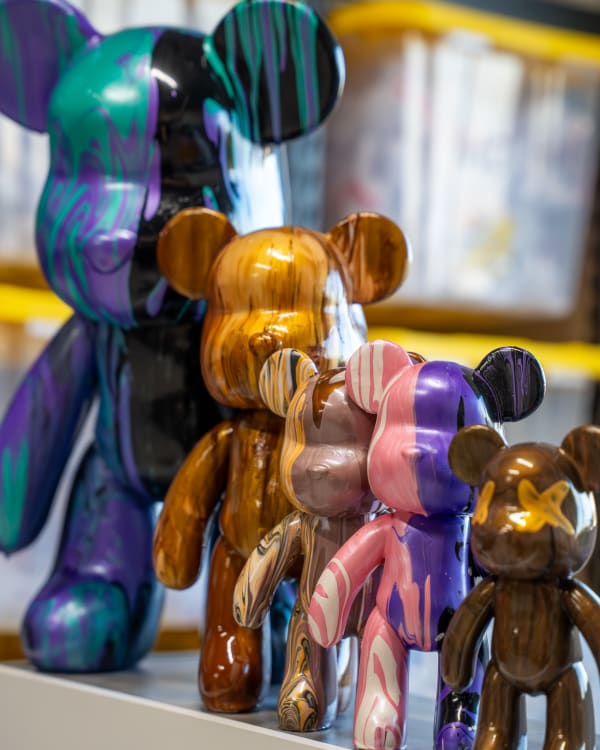 Painted bear photo 5