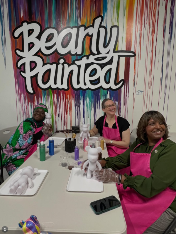Painted bear photo 6