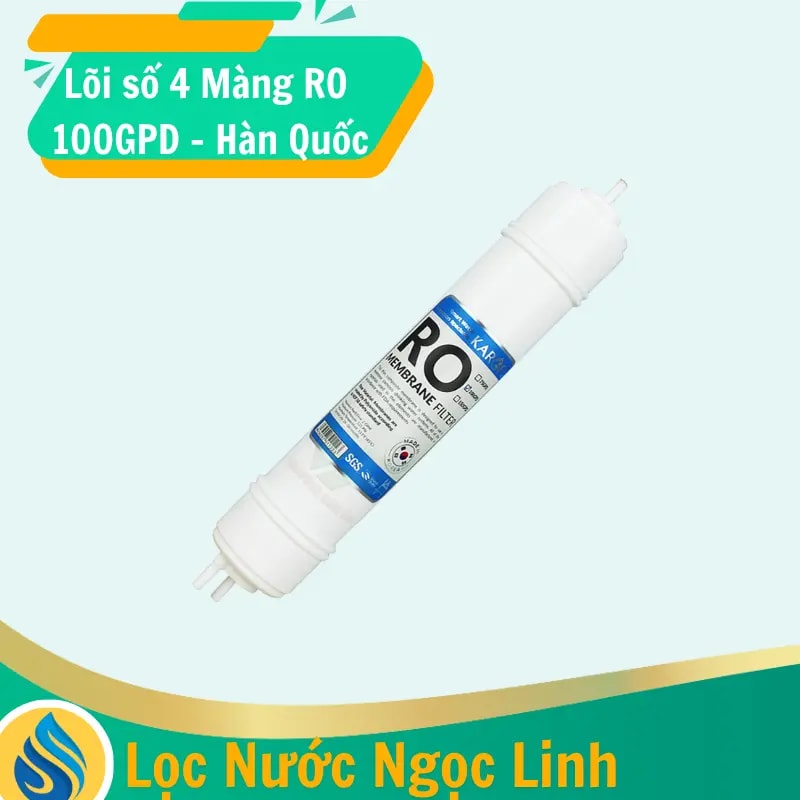 Lõi lọc nước Karofi số 4 Màng RO 100GPD - Hàn Quốc