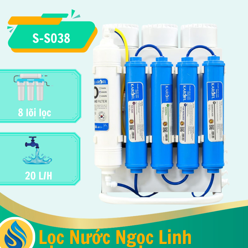Máy lọc nước Karofi SLIM S-S038