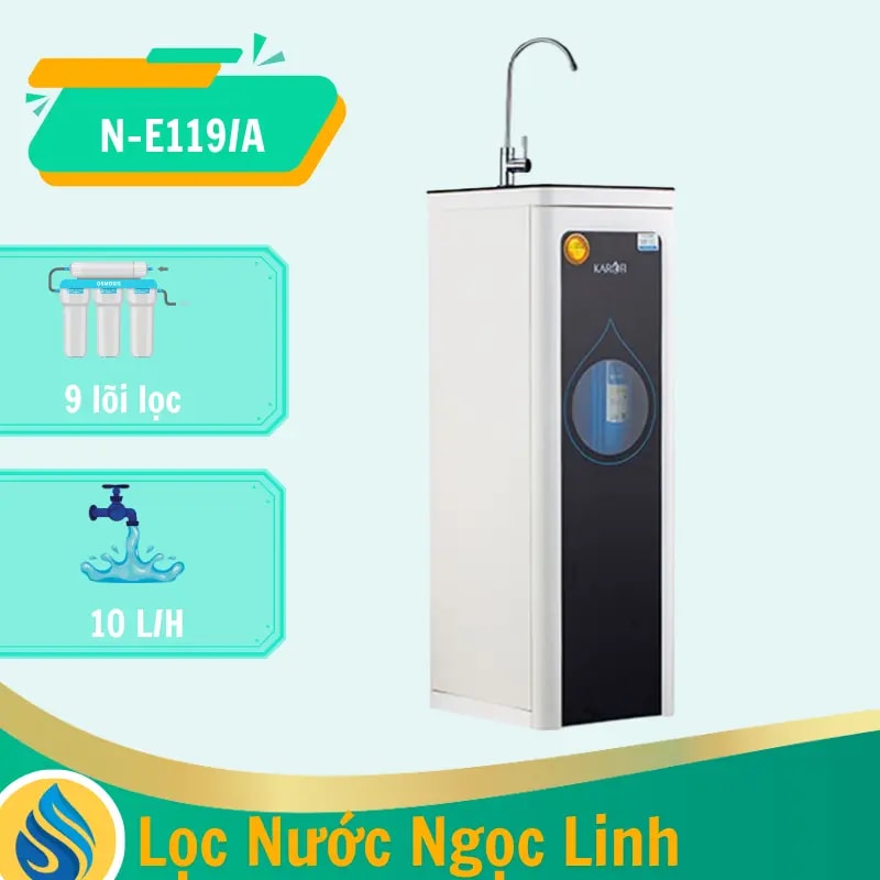 Máy lọc nước Karofi N-E119/A 9 cấp lọc