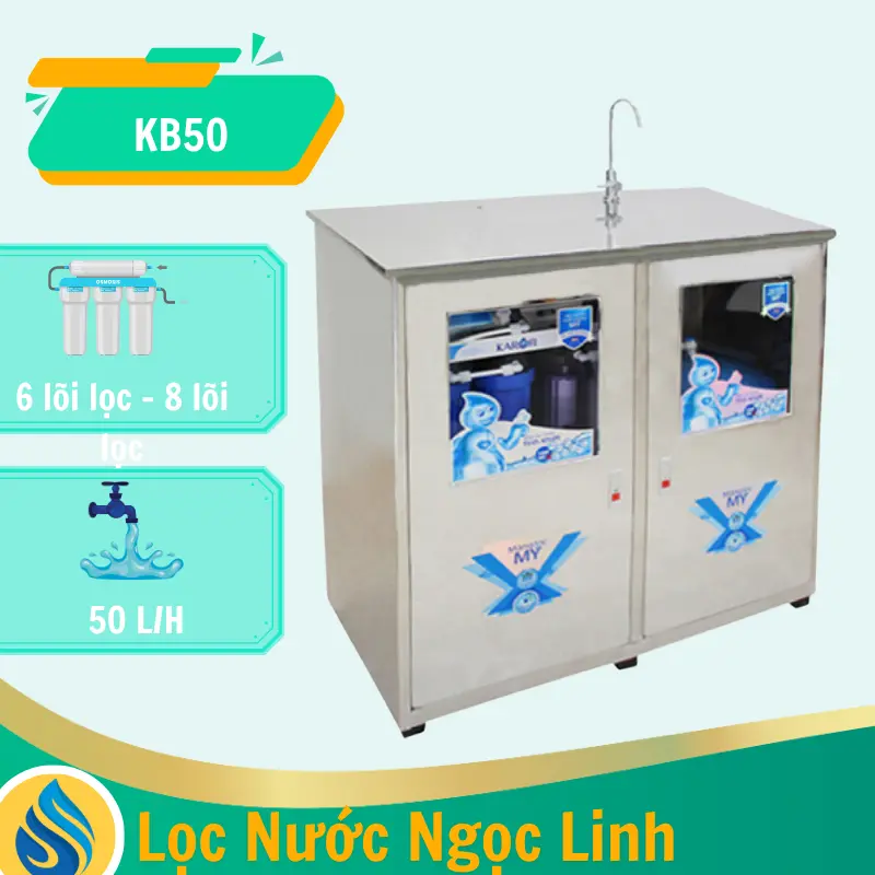 Máy lọc nước Karofi 50  L/H KB50 - Mới nhất 2026