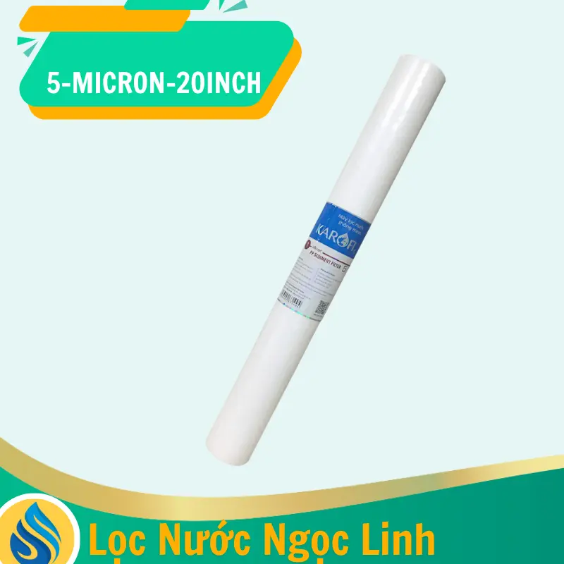 Lõi lọc nước Karofi 20 inch PP 5 micron