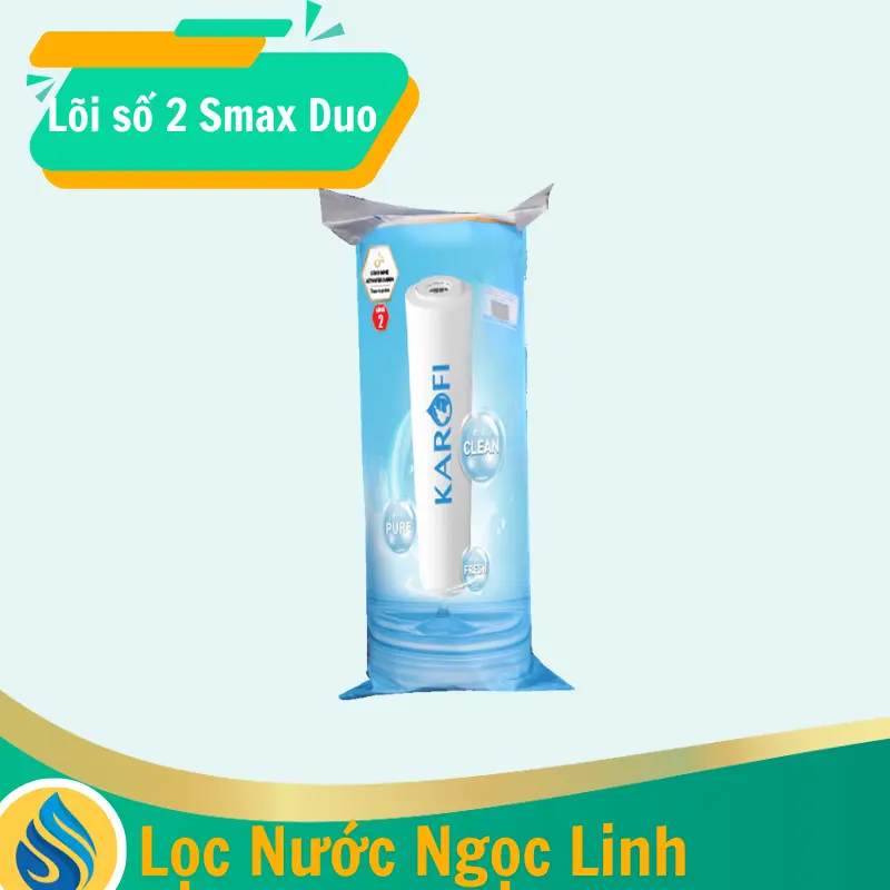 Lõi lọc nước Karofi số 2 - Smax Duo 2 Activated Carbon OCB-GAC