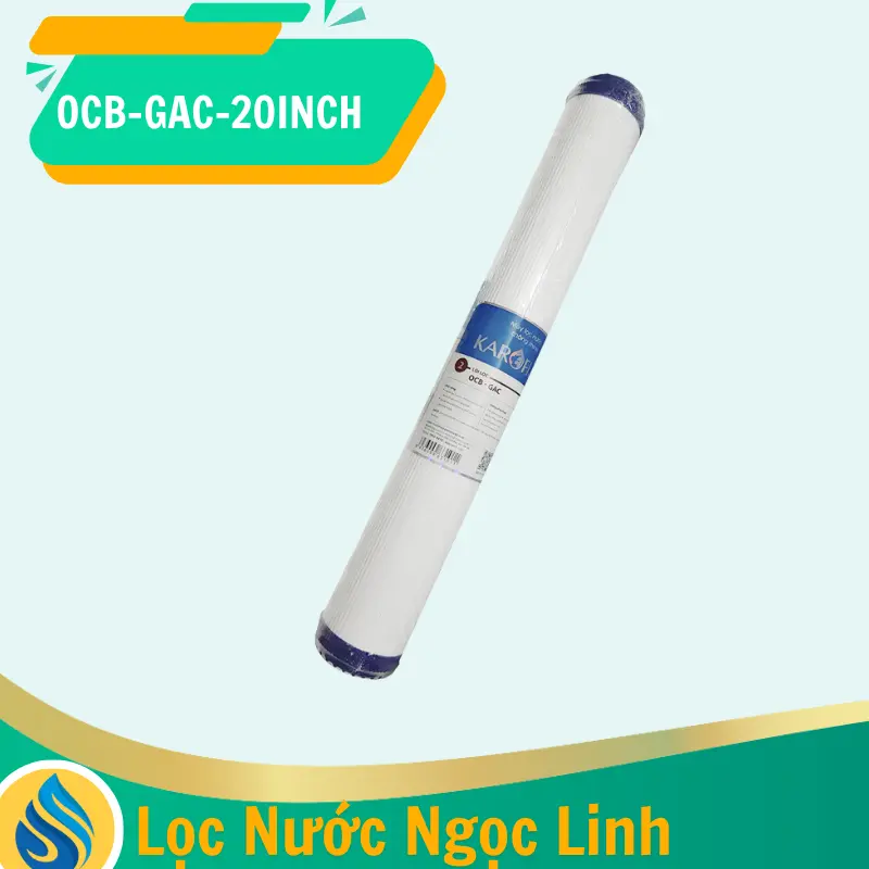 Lõi lọc nước Karofi 20 inch OCB - GAC