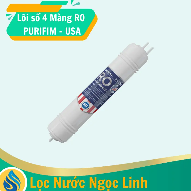 Lõi lọc nước Karofi số 4 Màng RO PURIFIM - USA