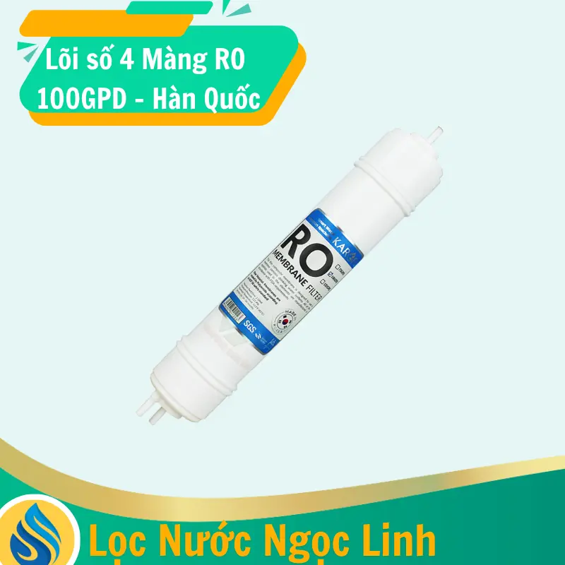 Lõi lọc nước Karofi số 4 Màng RO 100GPD - Hàn Quốc