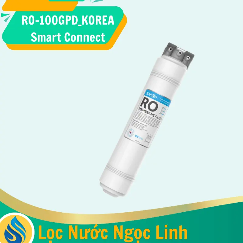 Màng RO Karofi 100GPD Nhập Khẩu Hàn Quốc - Smart Connect