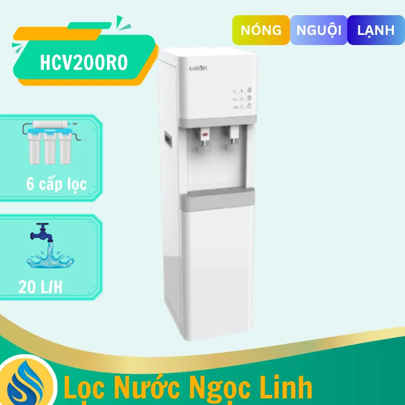 Máy lọc nước Nóng Lạnh Karofi HCV200RO