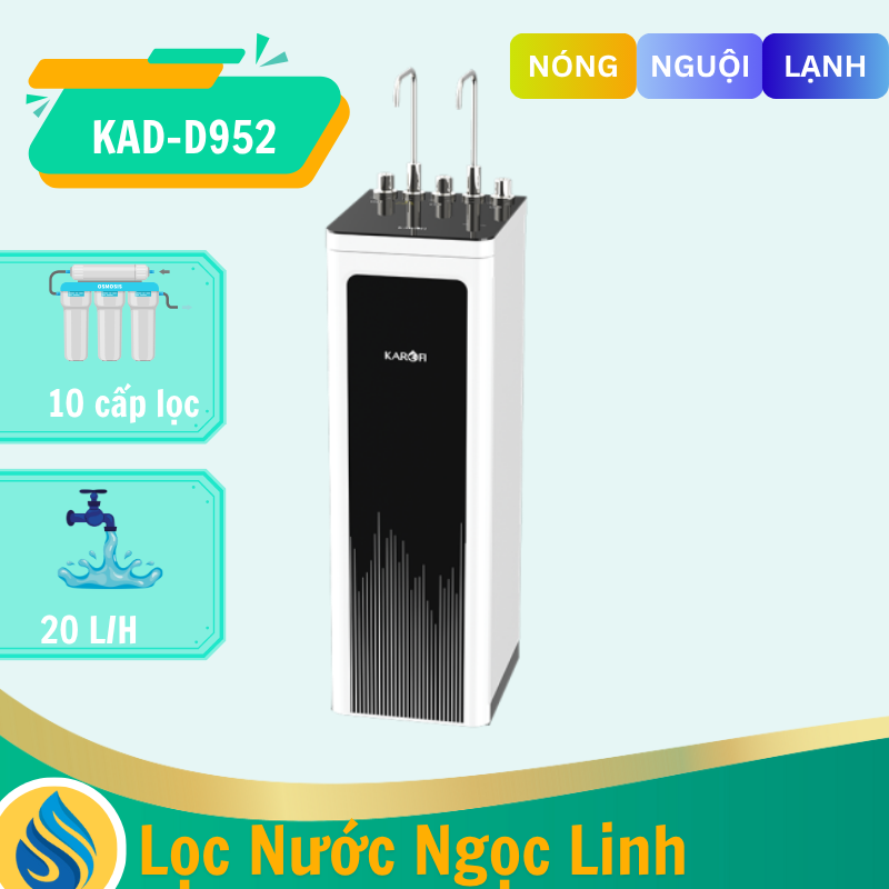 Máy lọc nước nóng lạnh Karofi KAD-D952