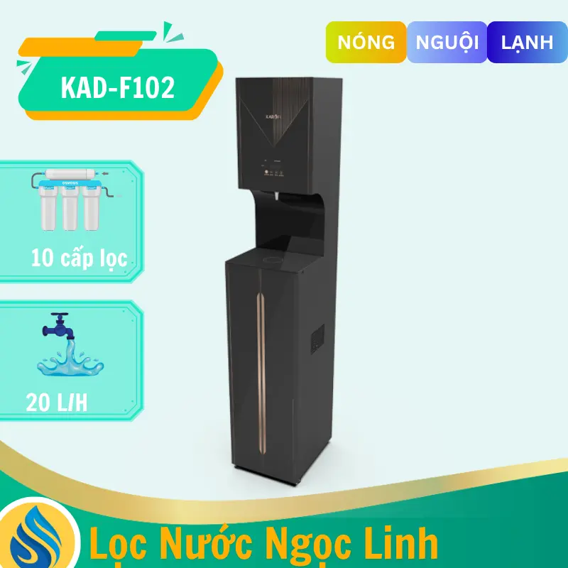Máy lọc nước nóng lạnh Karofi KAD-F102