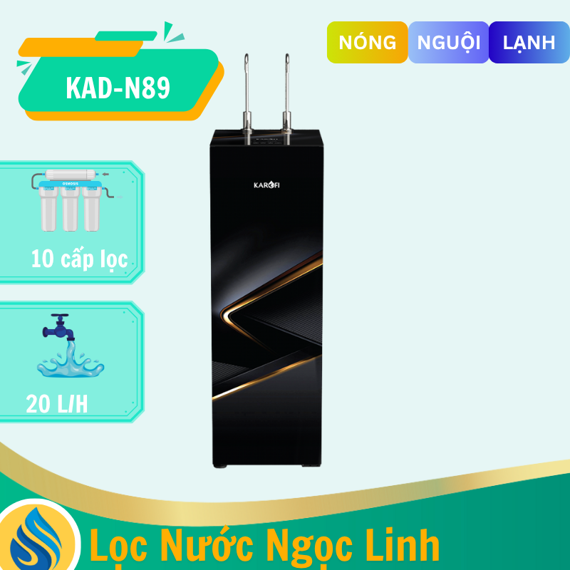 Máy lọc nước nóng lạnh Karofi KAD-N89