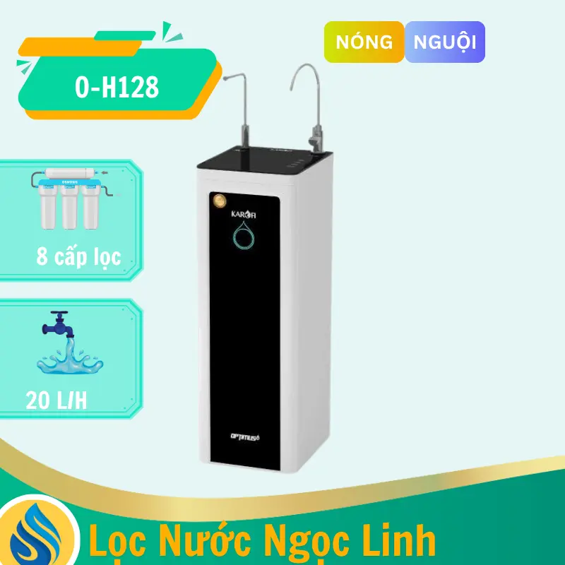 Máy lọc nước thông minh nóng nhanh O-H128